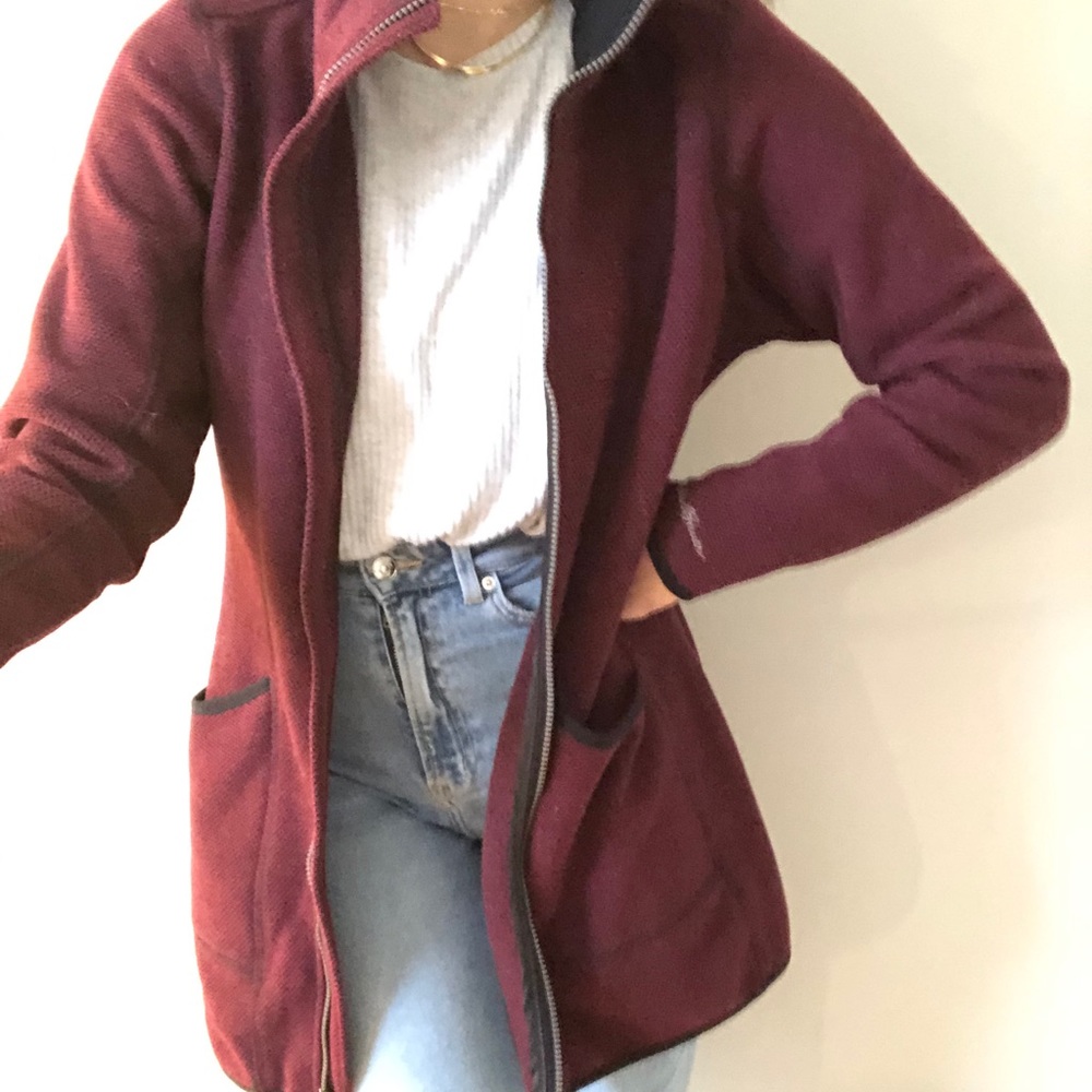 Eddie Bauer Fleece Knit Jacket